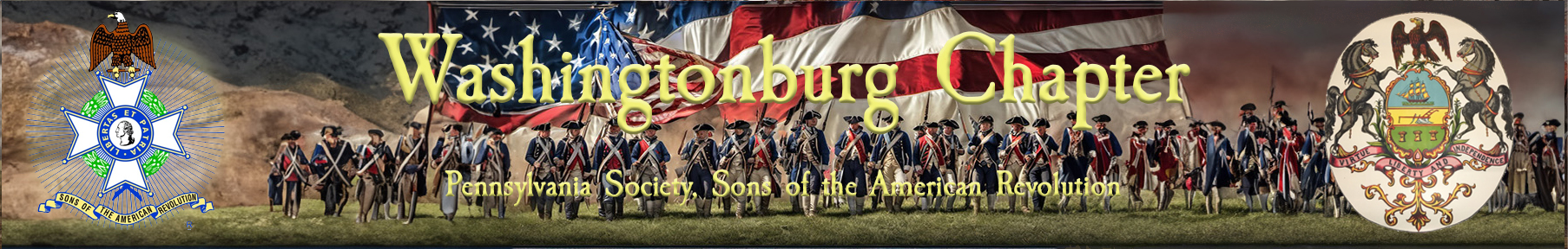Washingtonburg Chapter, SAR Banner Image 1